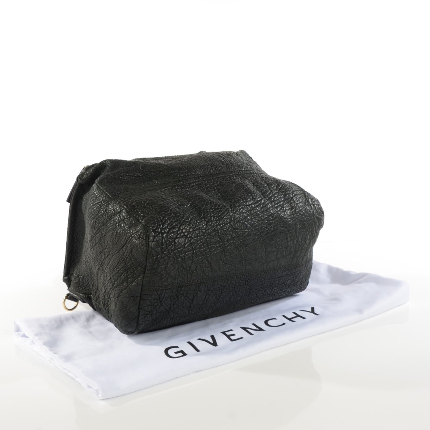 Bubble Calfskin Medium Pandora Black