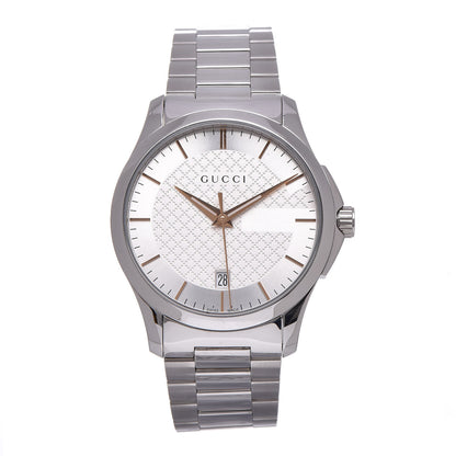 Gucci Stainless Steel 38mm G-Timeless Quartz Watch 1 of 7