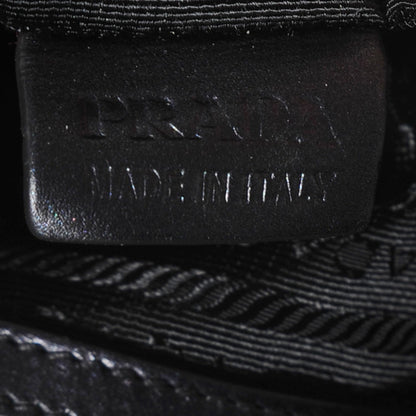 Prada Vitellino Mordo Shoulder Bag Anthracite 9 of 10