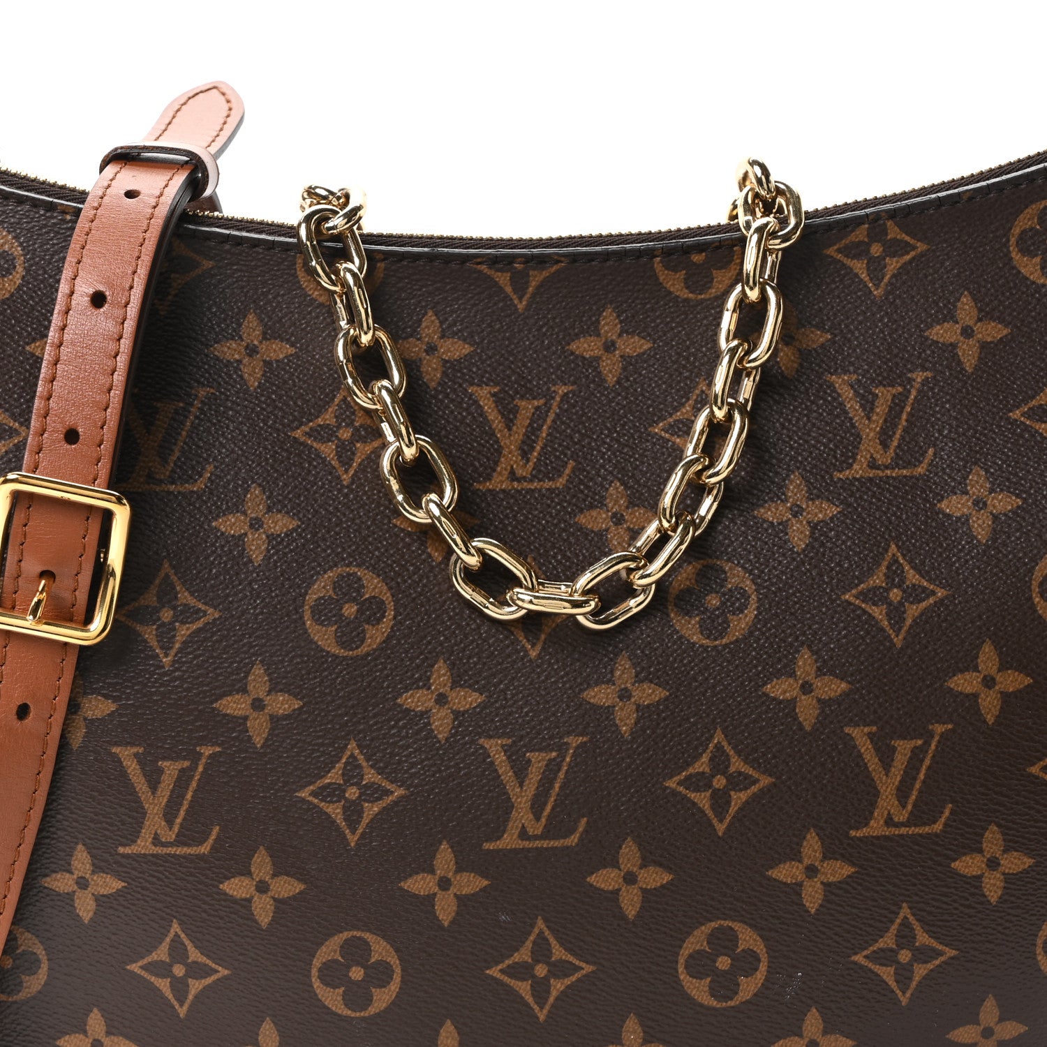 Louis Vuitton Reverse Monogram Loop Hobo 7 of 9