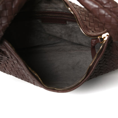 Bottega Veneta Nappa Intrecciato Medium Veneta Hobo Truffle 5 of 13