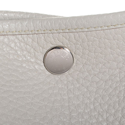 Hermes Fjord Garden Party Tote 36 MM Gris Perle 15 of 16