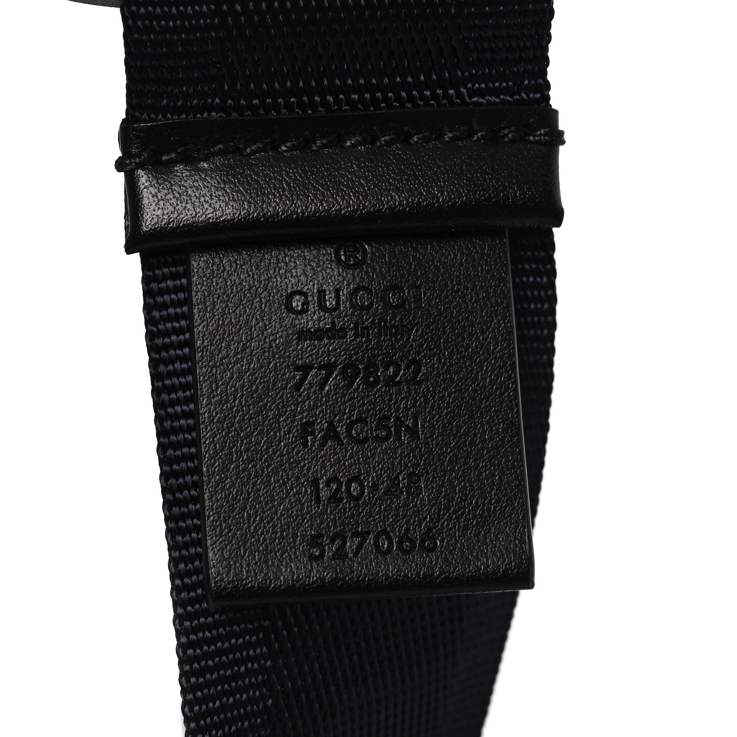 Gucci GG Monogram Belt Bag Black 8 of 10
