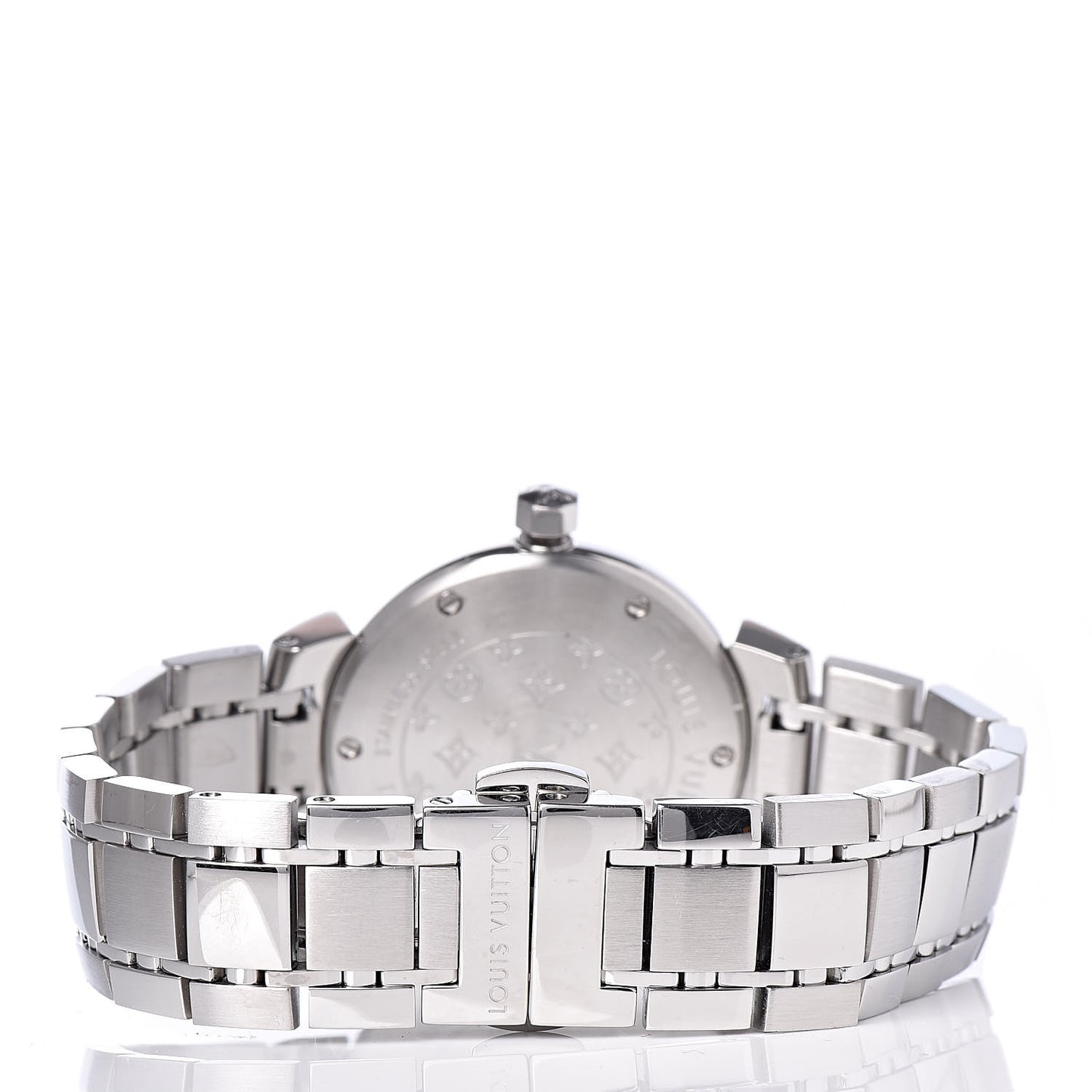 Stainless Steel 28mm Tambour Quartz Watch Brown