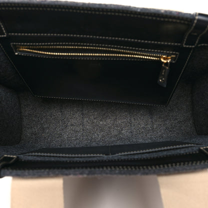 Chloe Felt Shiny Calfskin Medium Woody Ribbon Tote Cashmere Gray 5 of 11