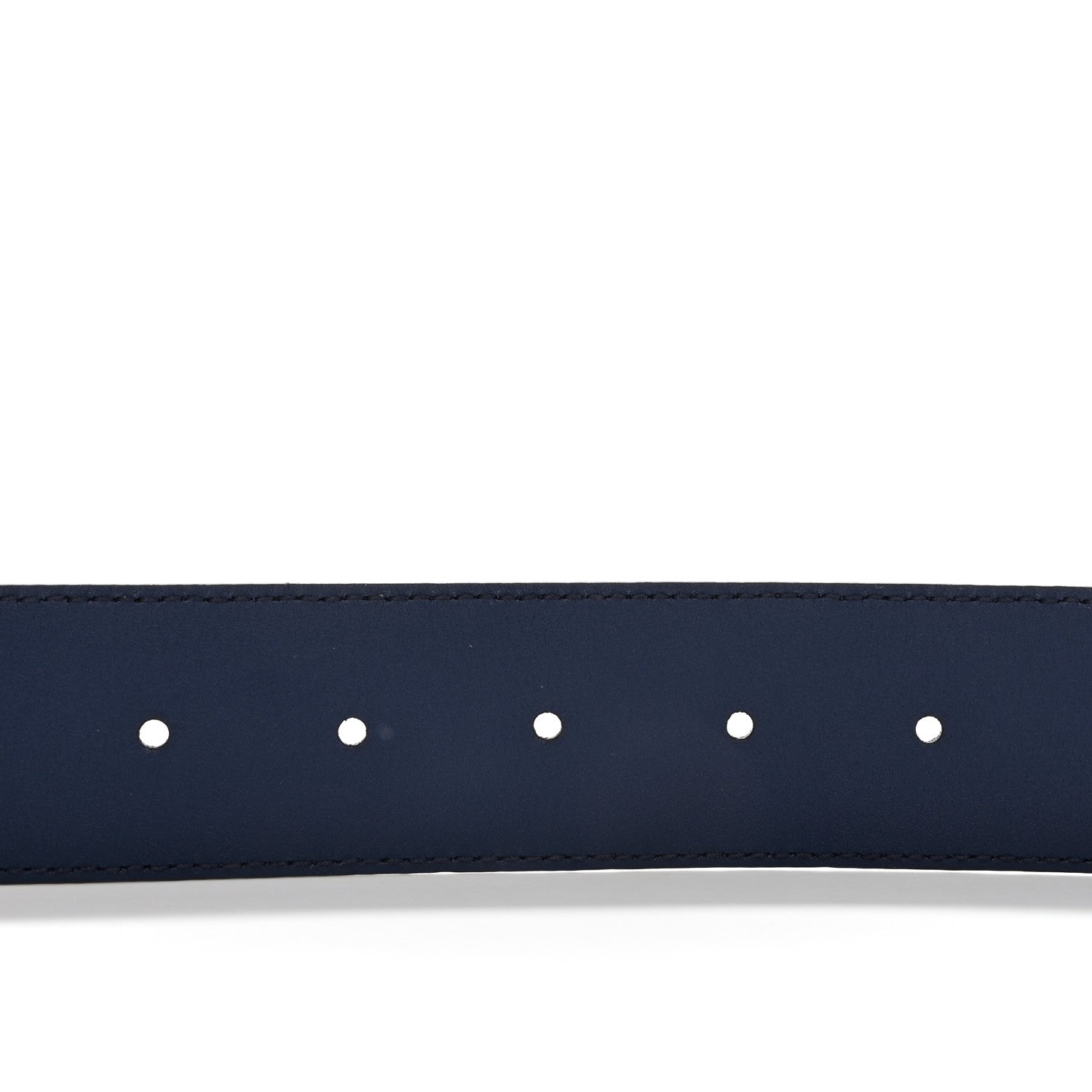 Gucci Moon Calfskin Interlocking G 37mm Belt 85 34 Cobalt Blue 5 of 7