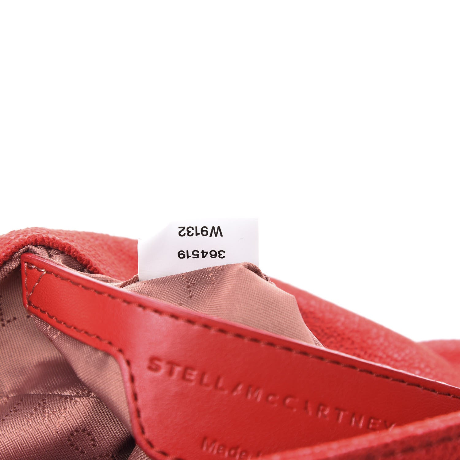 Stella McCartney Shaggy Deer Falabella Mini Crossbody Bag Red 9 of 11