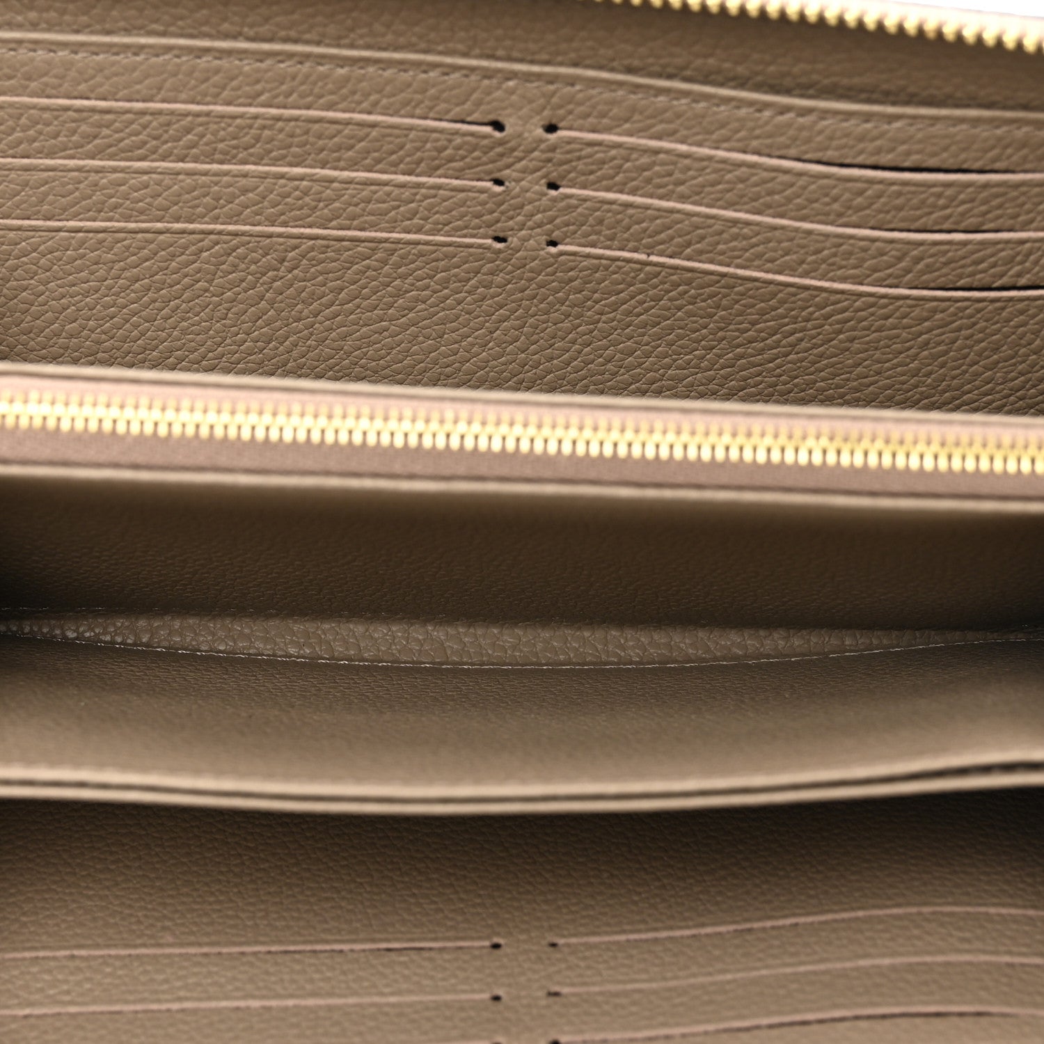 Louis Vuitton Empreinte Monogram Giant Zippy Wallet Tourterelle Creme 5 of 7