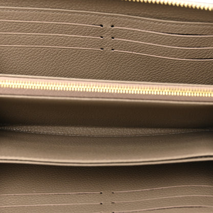 Louis Vuitton Empreinte Monogram Giant Zippy Wallet Tourterelle Creme 5 of 7