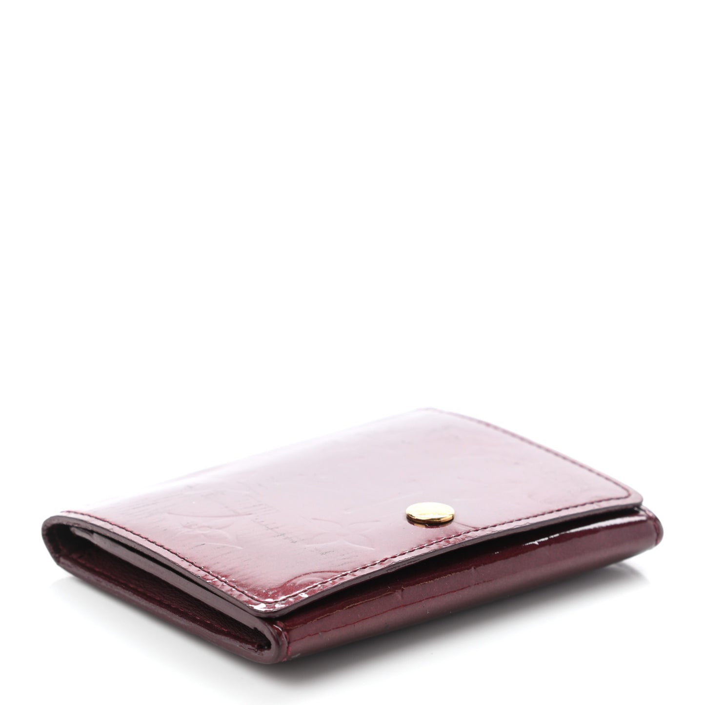 Vernis Business Card Holder Rouge Fauviste