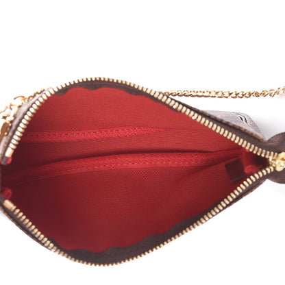 Louis Vuitton Damier Ebene Mini Pochette Accessories 5 of 10