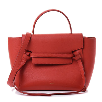 Celine Baby Grained Calfskin Micro Belt Bag Poppy 1 of 4