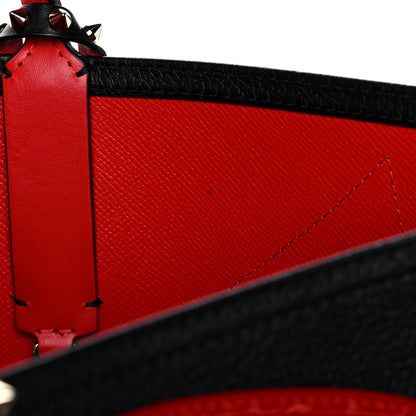 Christian Louboutin Calfskin Cabata Love Empire Paris Tote Black 19 of 21