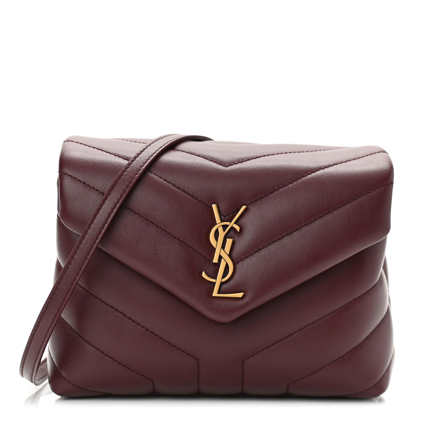 Calfskin Y Quilted Monogram Toy Loulou Monogram Crossbody Bag Rouge Legion