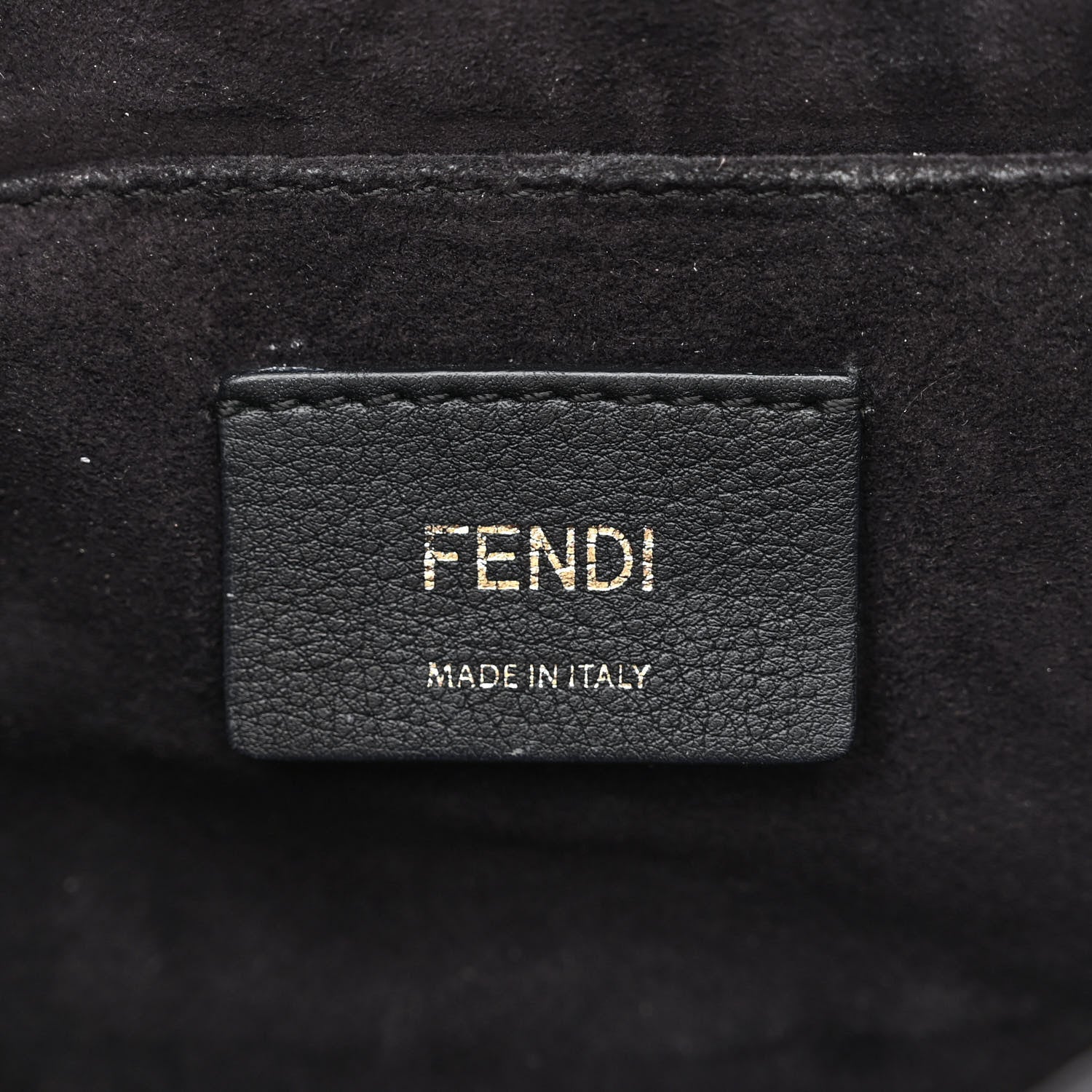 Fendi Velvet Vitello Dolce Fun Fair Kan I Shoulder Bag Blue Multicolor 6 of 12