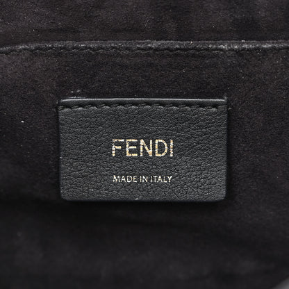 Fendi Velvet Vitello Dolce Fun Fair Kan I Shoulder Bag Blue Multicolor 6 of 12