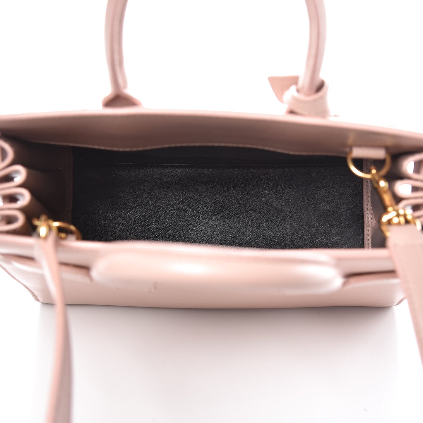 Calfskin Nano Sac De Jour Pale Pink