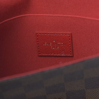 Louis Vuitton Damier Ebene Pochette Felicie Chain Wallet 7 of 13