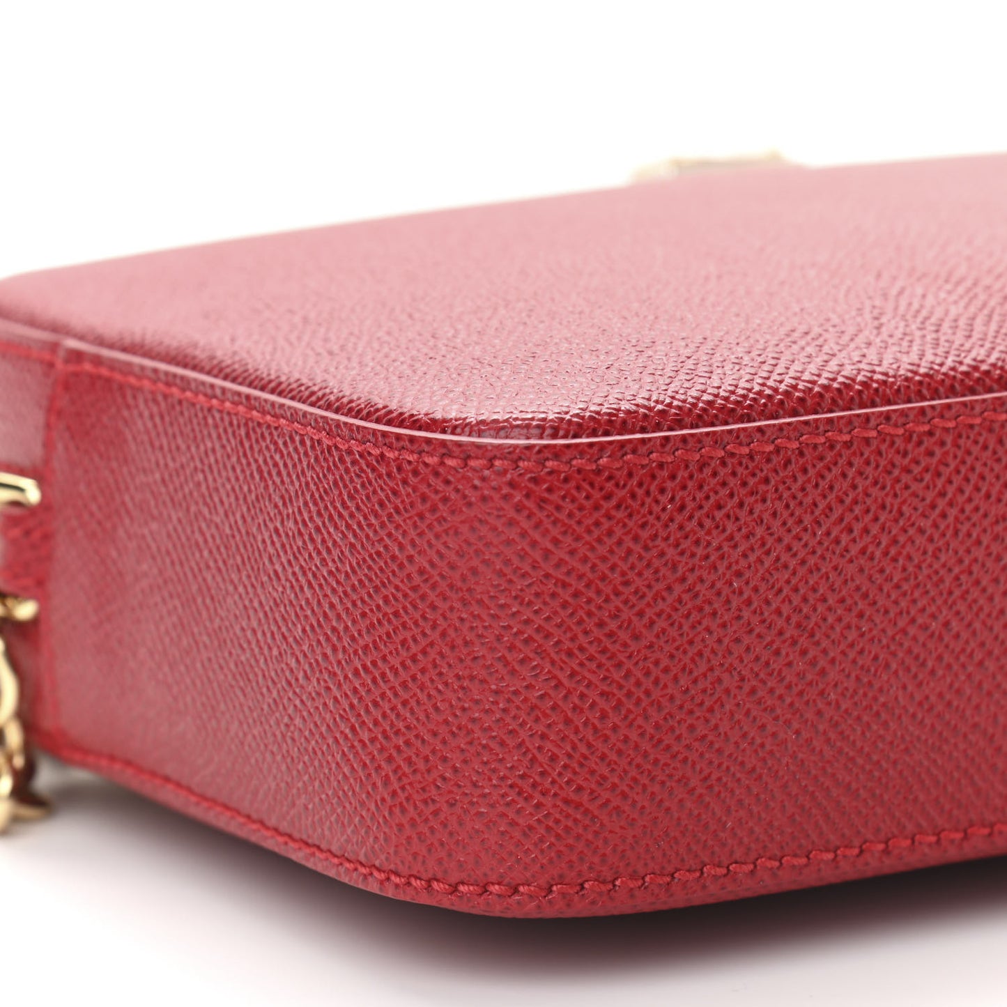 Dauphine Crossbody Camera Bag Dark Red