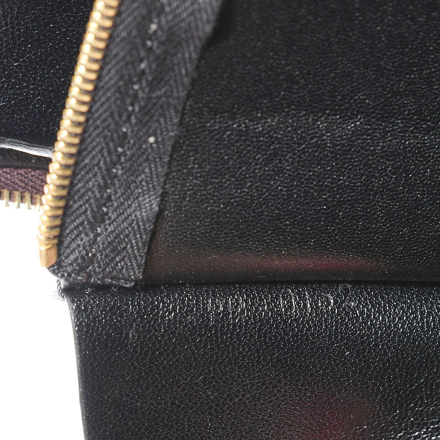 Spazzolato Calfskin Portfolio Burgundy