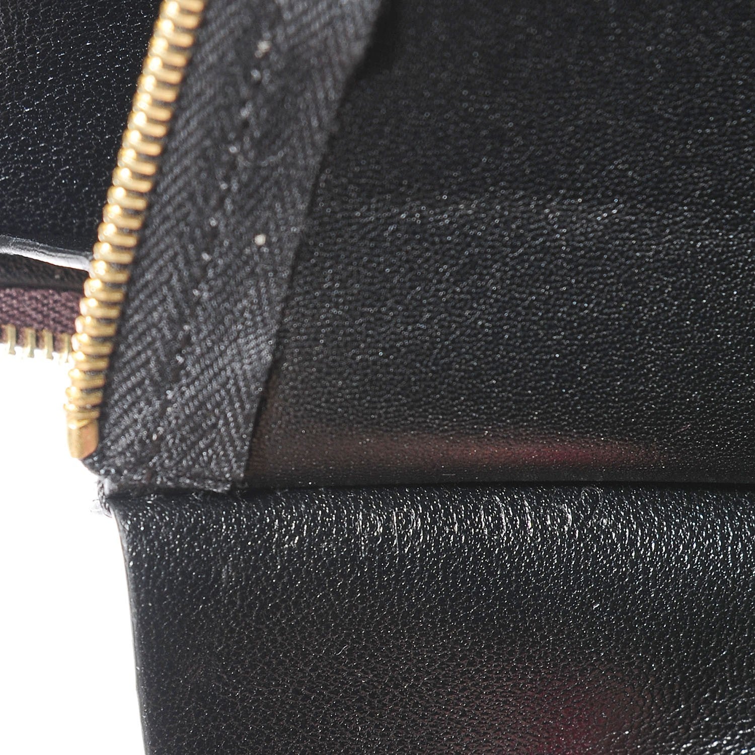Celine Spazzolato Calfskin Portfolio Burgundy 7 of 8