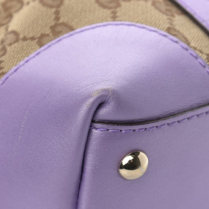 Gucci Monogram Small Lovely Heart Tote Purple 8 of 12
