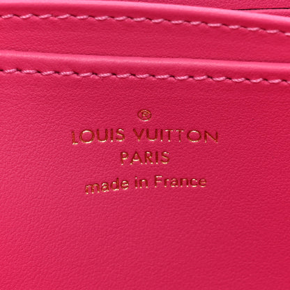 Louis Vuitton Vernis Enamel Heart Zippy Coin Purse Neon Pink 7 of 9