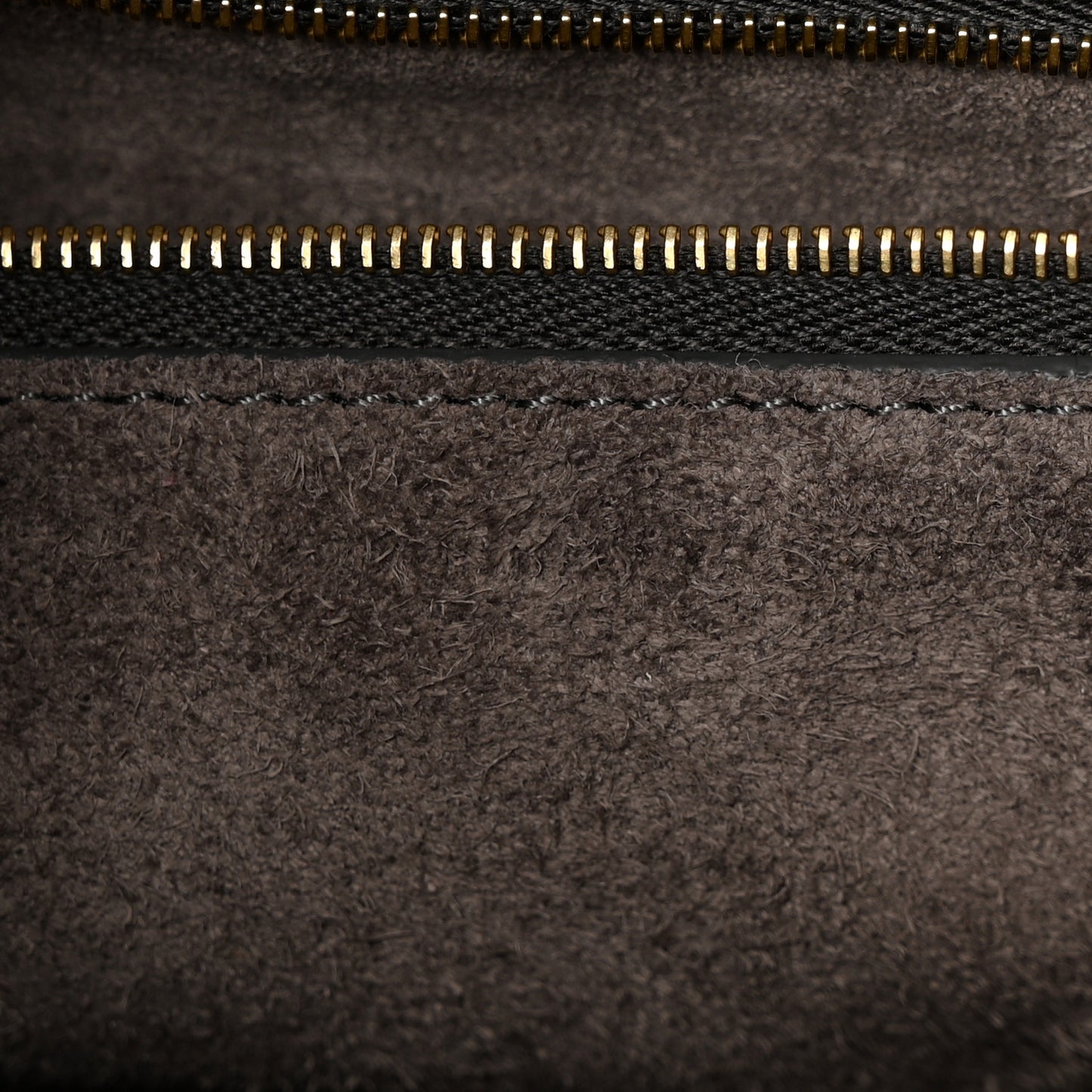Soft Grained Calfskin Sangle Bucket Bag Kohl