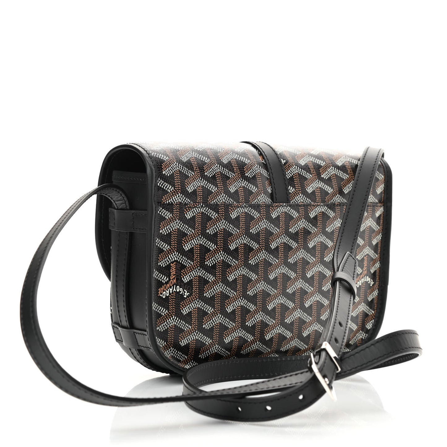 Goyardine Belvedere II PM Messenger Bag Black