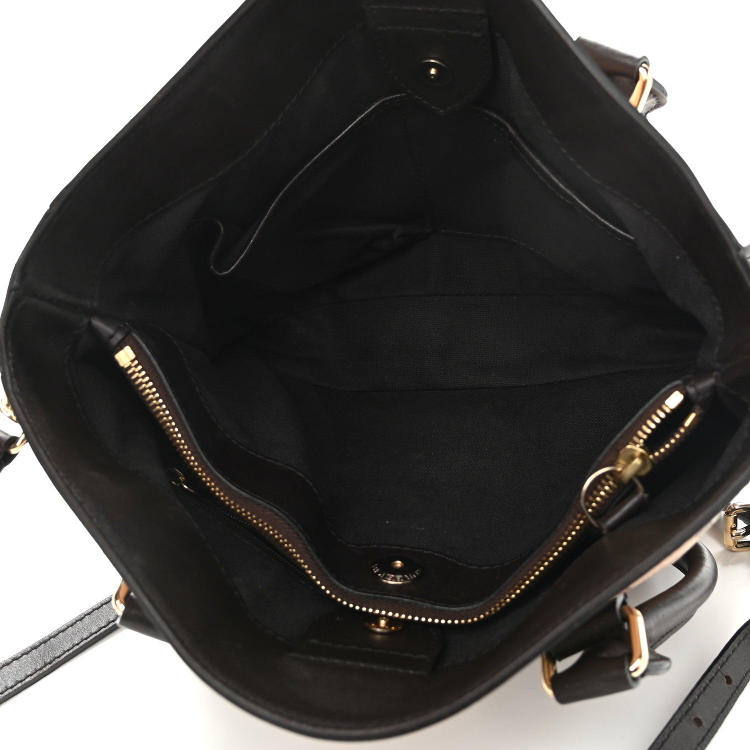 Burberry Haymarket Check Medium Tote Black 6 of 18