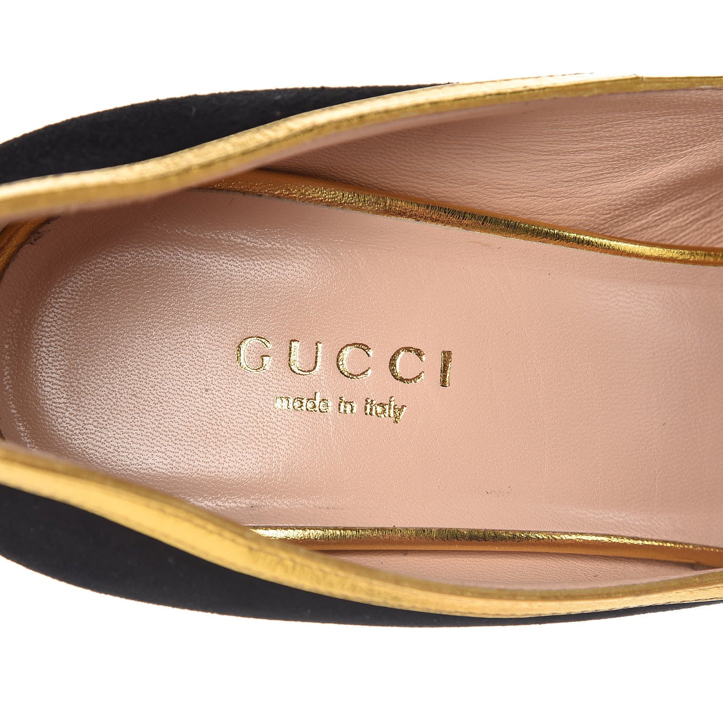 Suede Calfskin Embroidered Bee Bow Pumps 38 Black