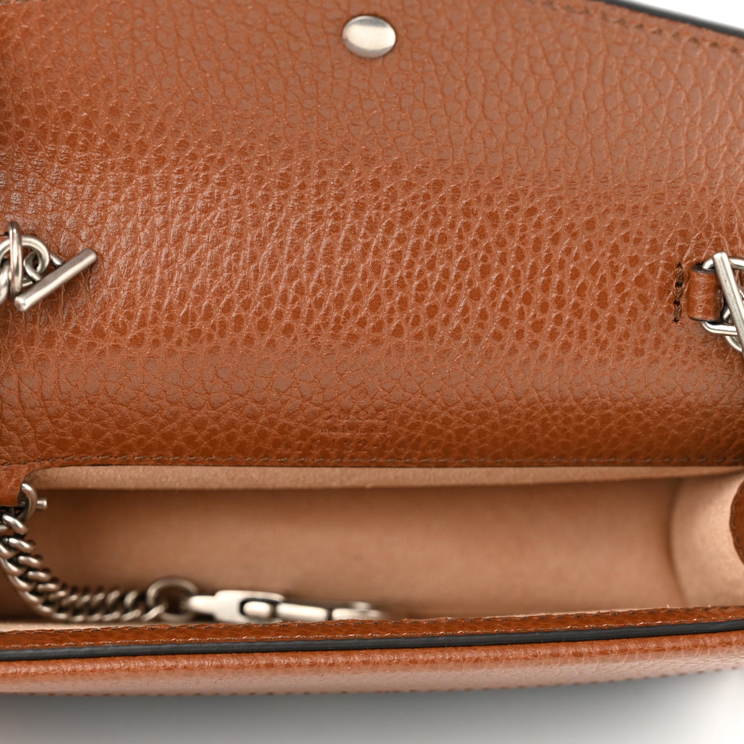 New Denim GG Monogram Dollar Calfskin Enamel Super Mini Dionysus Shoulder Bag Blue Tea Cuir Epilog Electric Blue