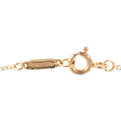 Tiffany 18K Yellow Gold Pearl Diamond Pendant Necklace 4 of 6
