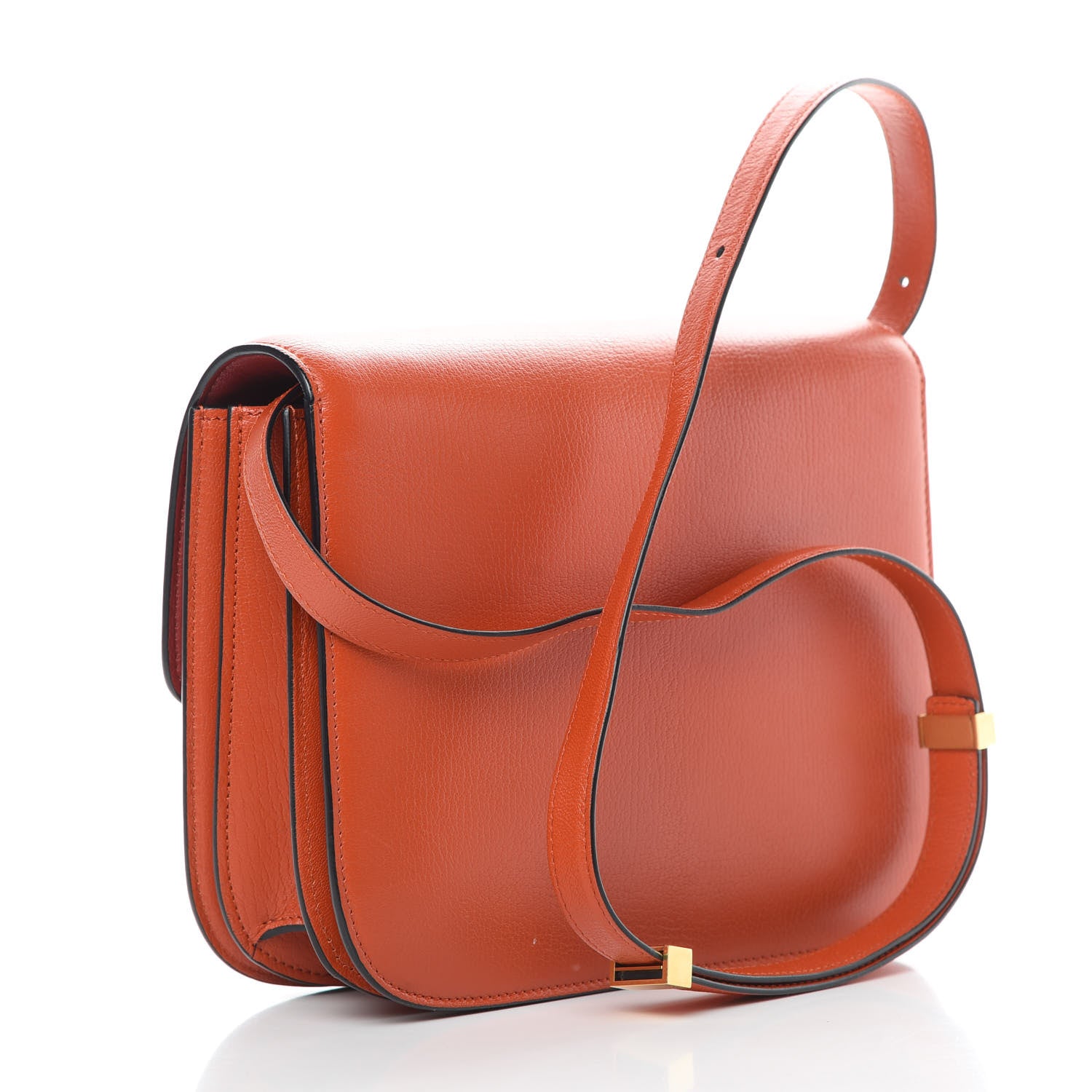 Celine Goatskin Medium Classic Box Flap Bag 3 of 12