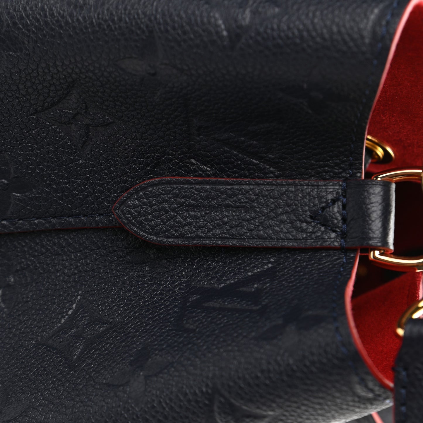 Empreinte Neonoe MM Marine Rouge