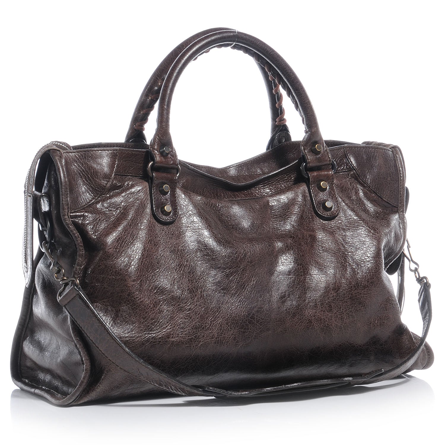 Balenciaga Agneau City Charbon 3 of 7