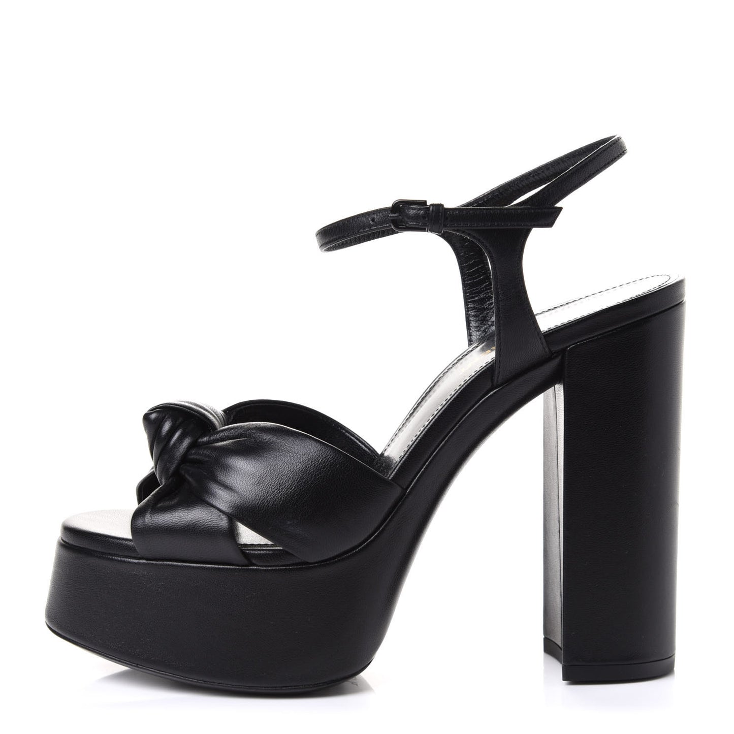 Vendome Bianca 85 Platform Sandals 37.5 Black