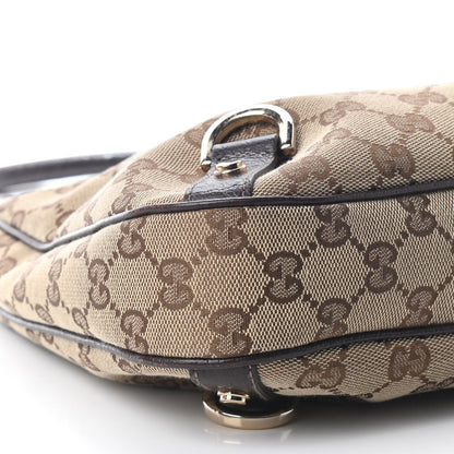 Gucci Monogram Medium Abbey D Ring Hobo Brown 6 of 7