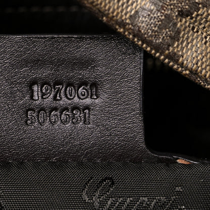 Gucci Crystal Monogram Medium Hysteria Tote Brown 8 of 14