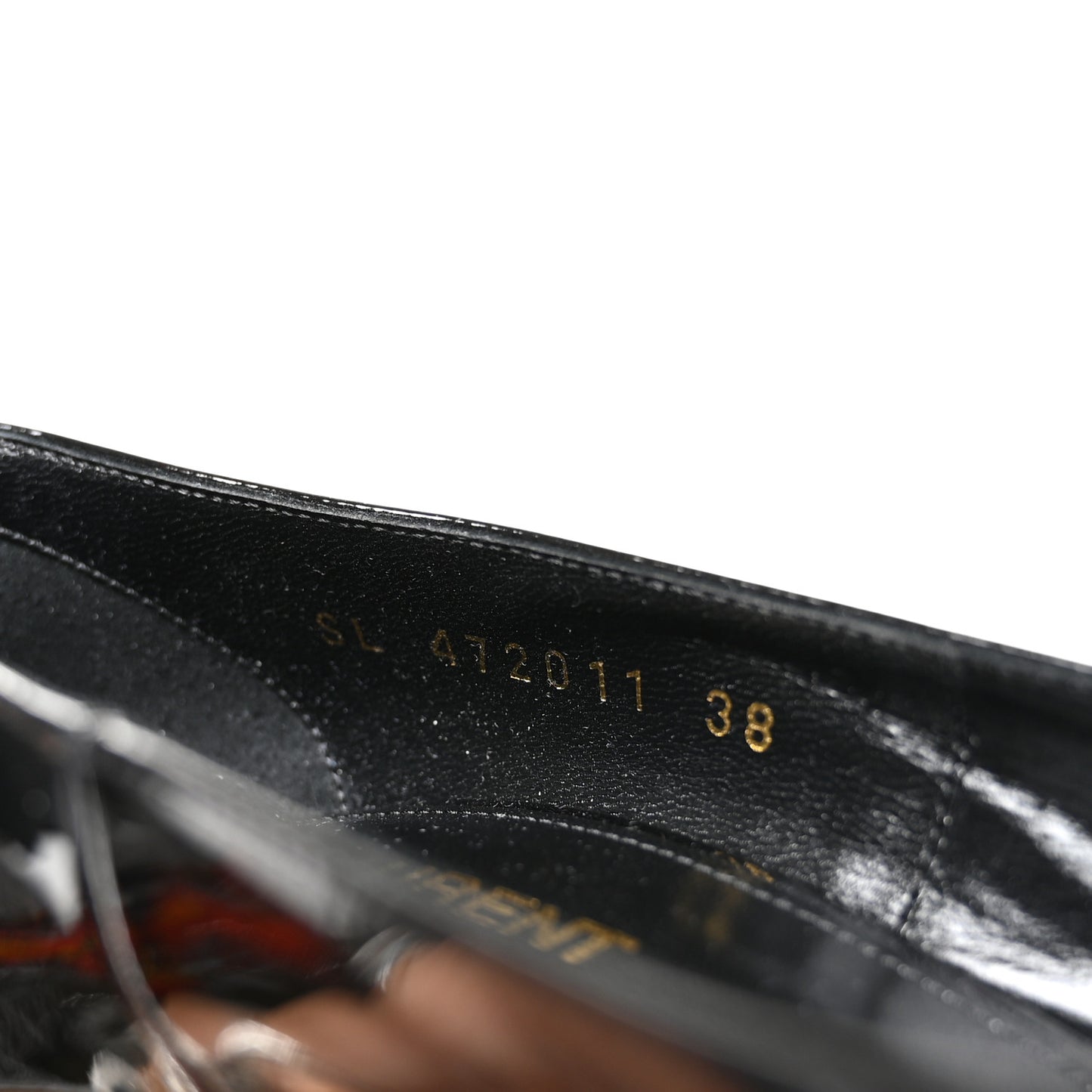 Patent Opyum 110 Pumps 38 Black Gold