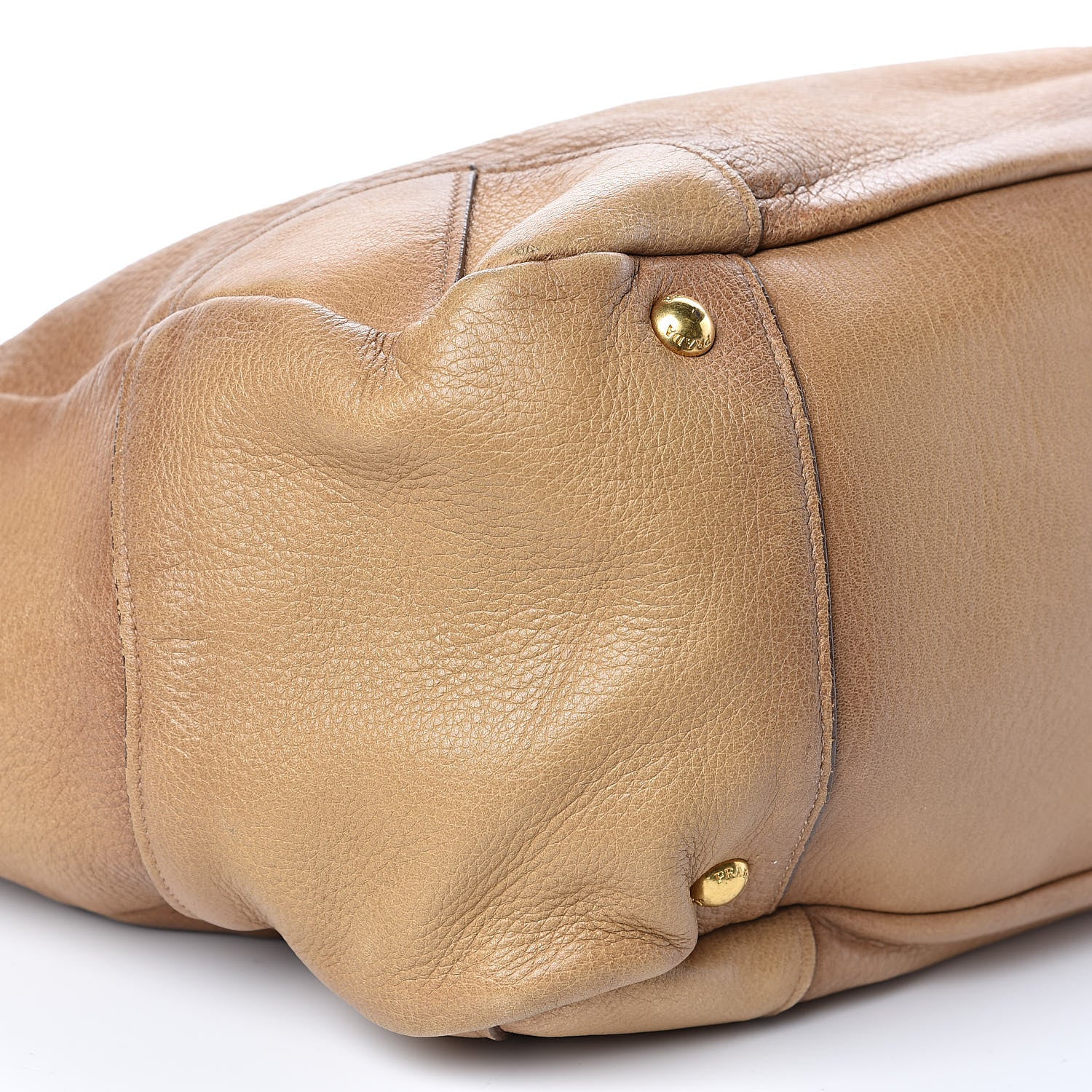Prada Vitello Daino Shopping Tote Sughero 8 of 20