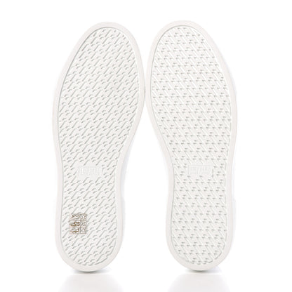 Hermes Calfskin Womens Advantage Sneakers 38 White 5 of 7
