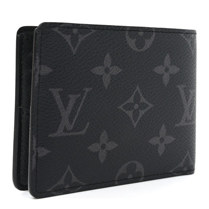 Louis Vuitton Monogram Eclipse Slender Wallet 3 of 7