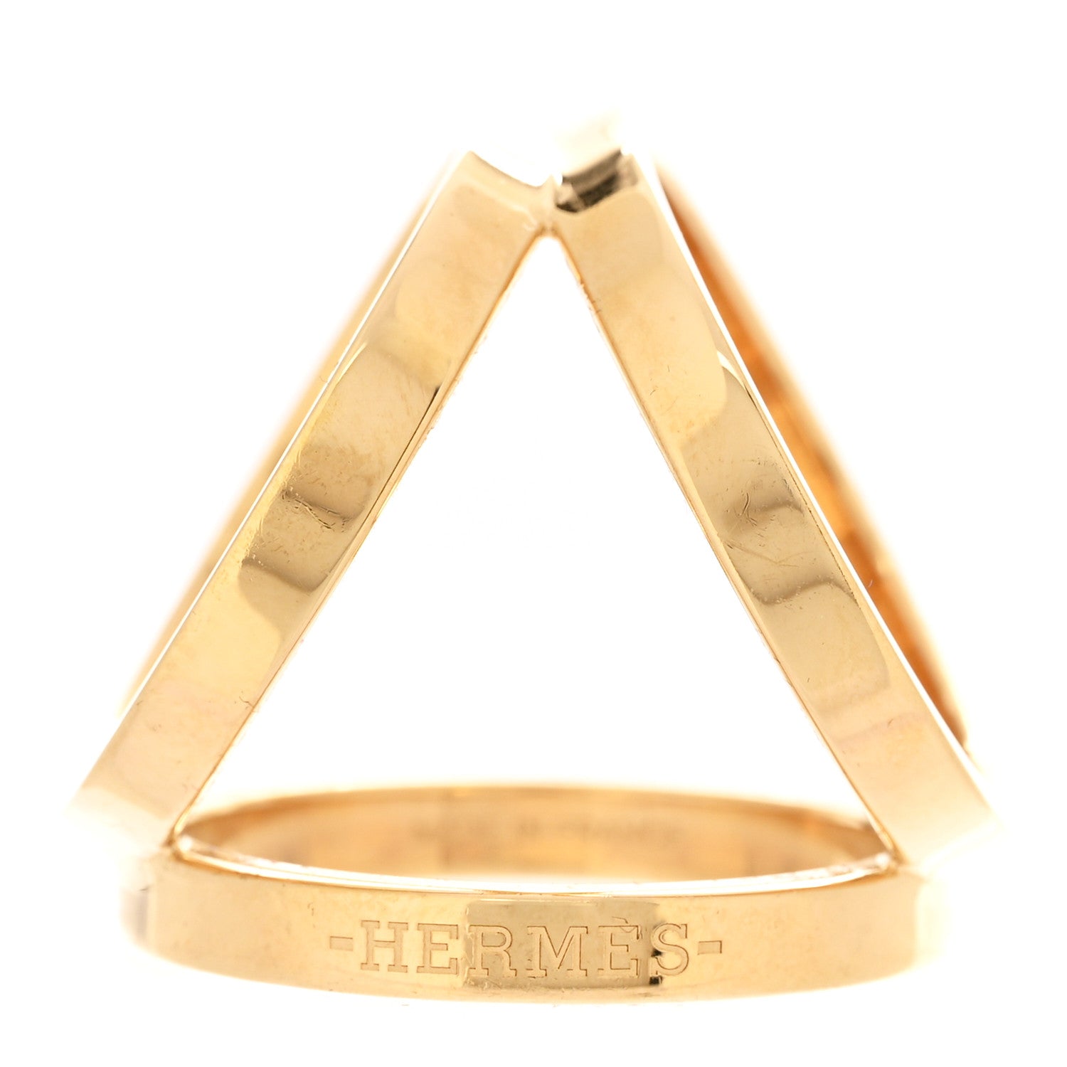 Hermes Permabrass Trio Scarf Ring 1 of 4