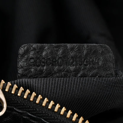 Burberry Signature Grain Calfskin Check Embossed Small Chichester Crossbody Clutch Bag Black 8 of 14