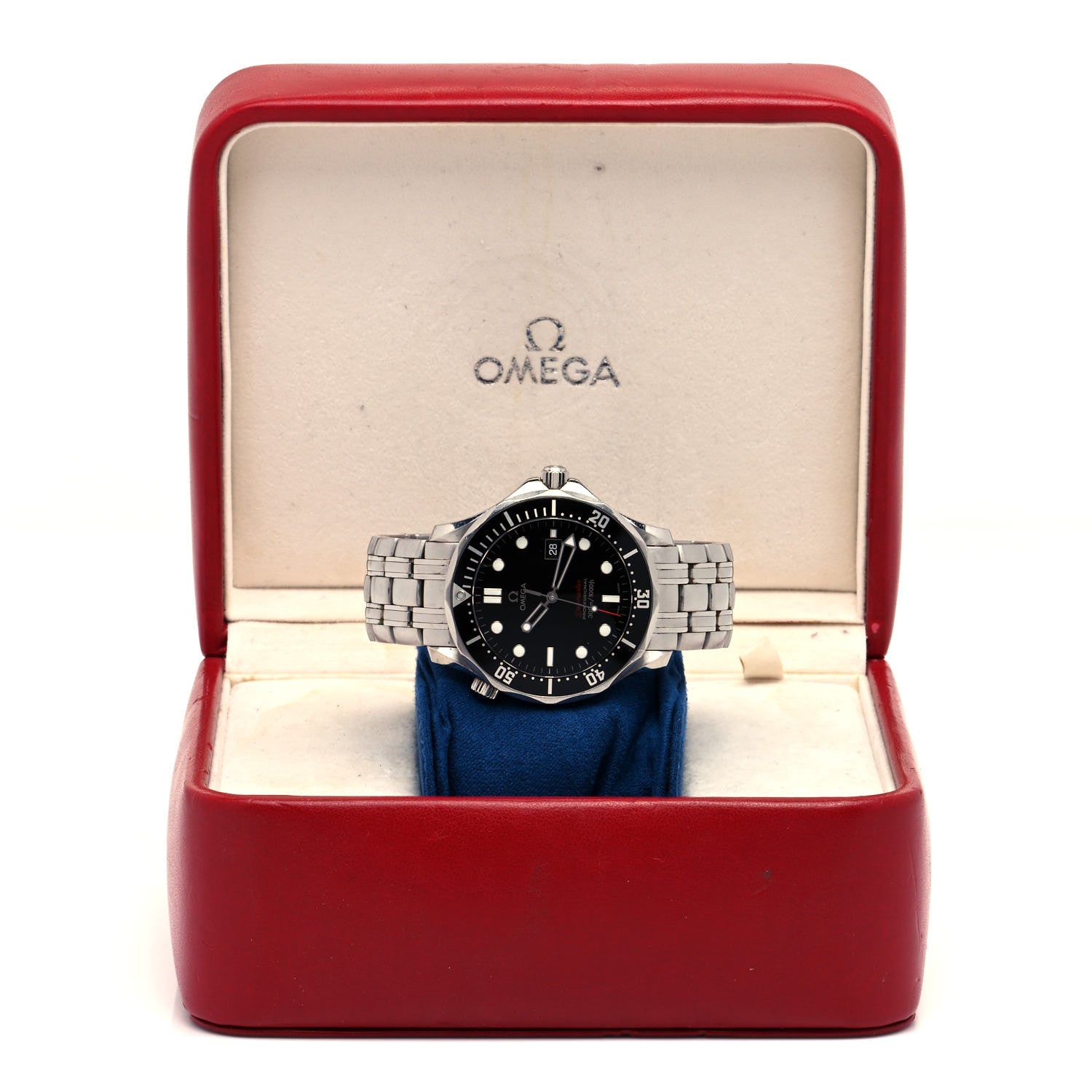 Omega Stainless Steel 41mm Seamaster 300M Quartz Watch Black 212.30.41.61.01.001 5 of 5