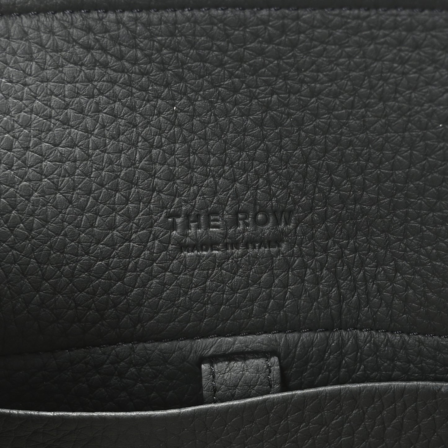 Grained Calfskin Soft Margaux 10 Bag Grey