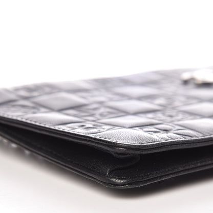 Chanel Lambskin Precious Symbols Pochette Black 8 of 9