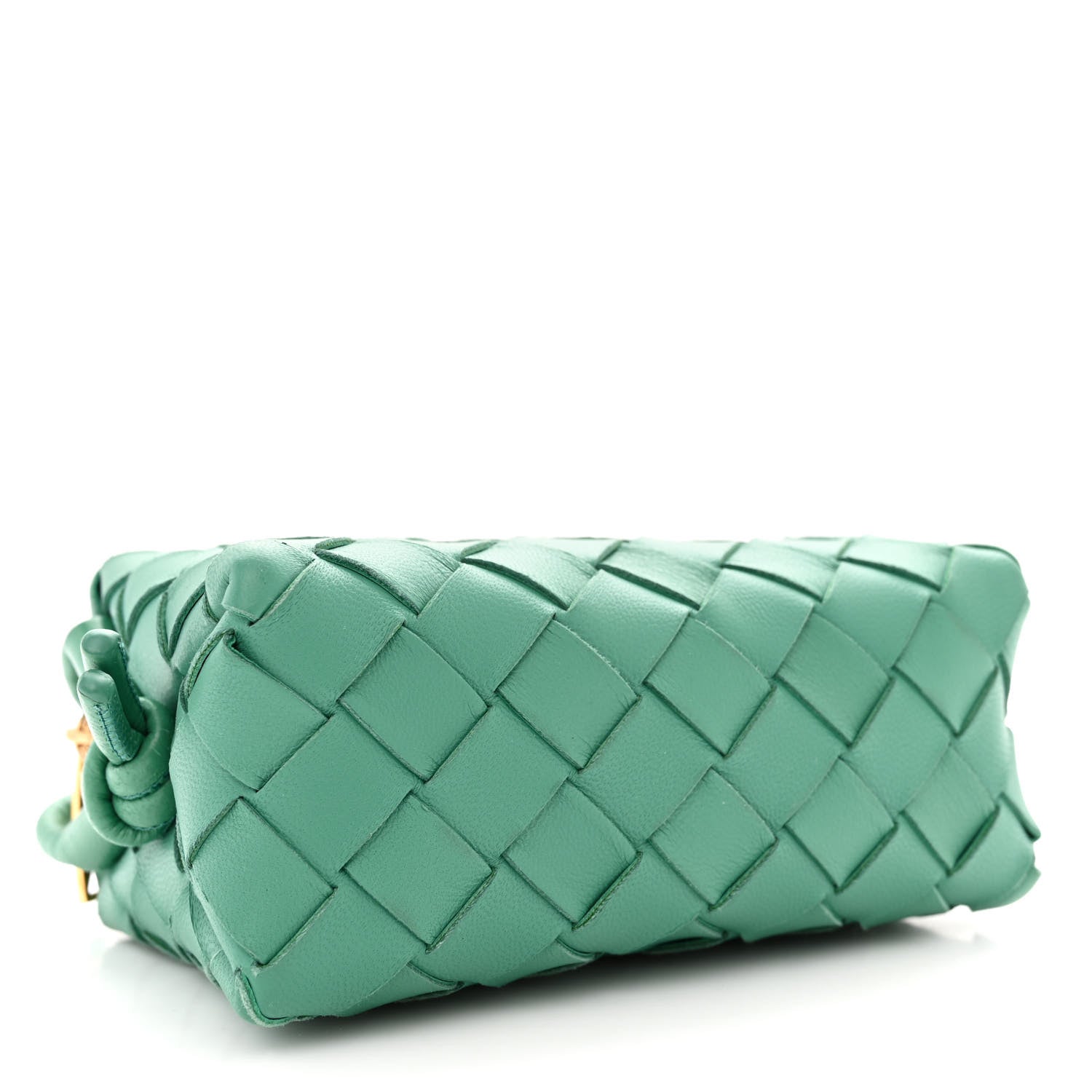 Bottega Veneta Nappa Intrecciato Candy Loop Camera Bag Mermaid 4 of 11