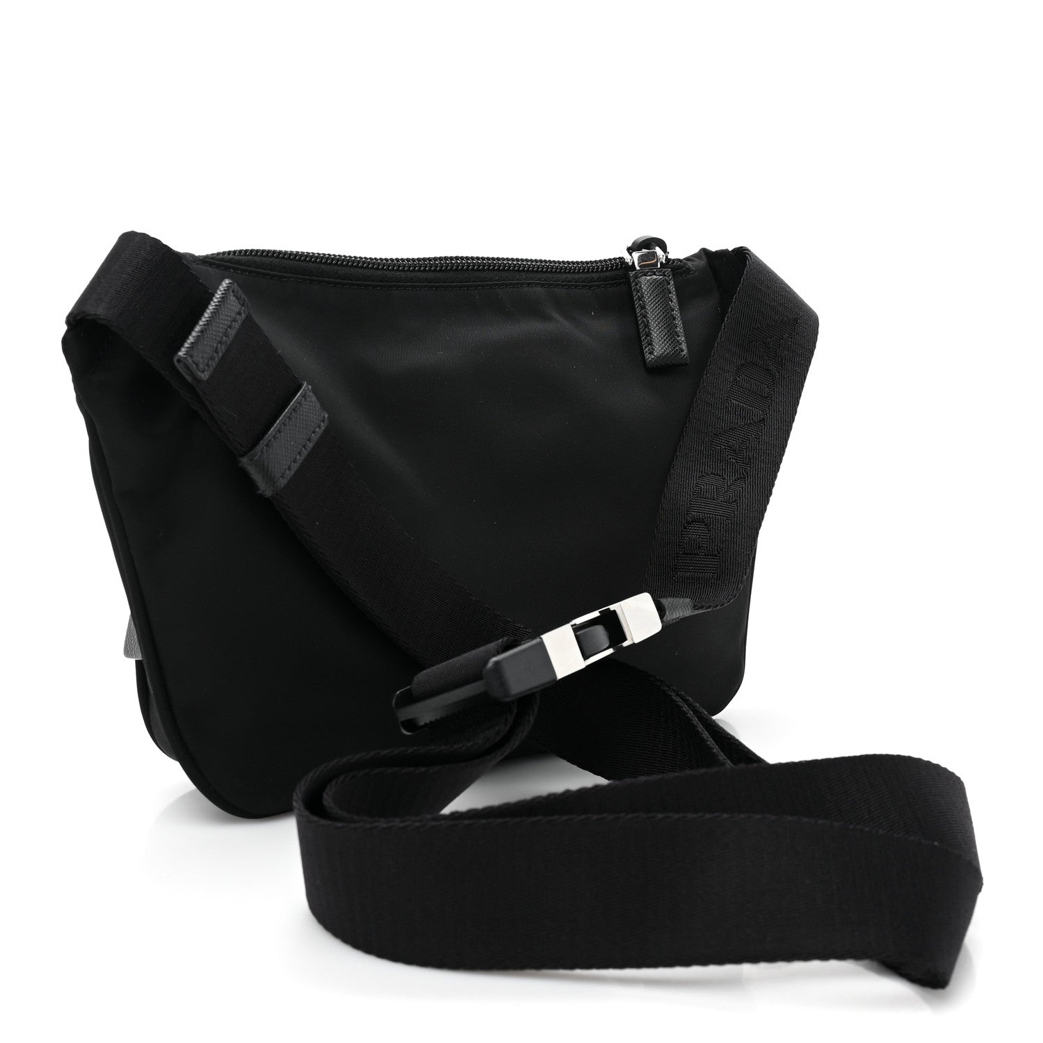 Prada Re-Nylon Saffiano Belt Bag Black 3 of 11